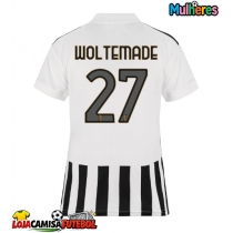 Camisa de Futebol Juventus Nick Woltemade #27 Equipamento Principal Mulheres 2026-27 Manga Curta